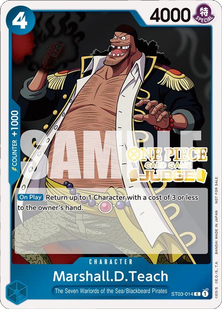 Marshall.D.Teach (Judge Pack Vol. 4)