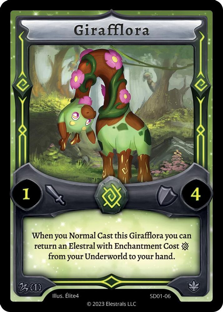 Girafflora, Standard, front