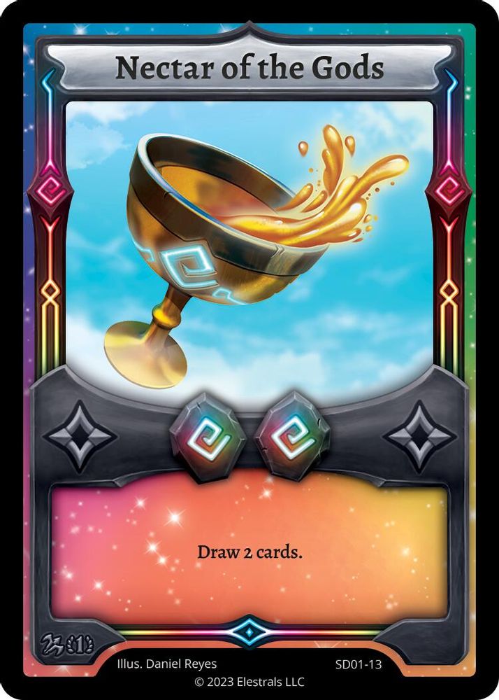 Nectar of the Gods, Standard, front