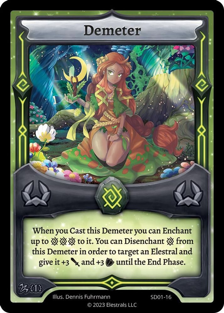 Demeter, Standard, front