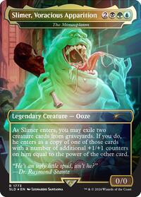 Slimer, Voracious Apparition - The Mimeoplasm (Rainbow Foil), Secret Lair Drop Series