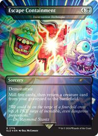 Escape Containment - Incarnation Technique (Rainbow Foil), Secret Lair Drop Series