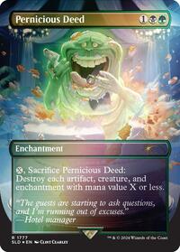 Pernicious Deed (Rainbow Foil), Secret Lair Drop Series
