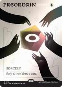 Preordain (1719) (Rainbow Foil), Secret Lair Drop Series