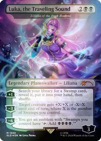 Luka, the Traveling Sound - Liliana of the Dark Realms (Rainbow Foil), Secret Lair Drop Series