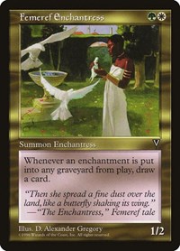 Femeref Enchantress, Visions