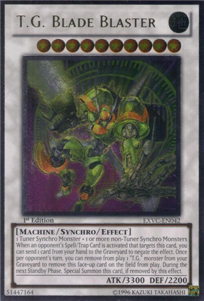 T.G. Blade Blaster (UTR), 1st-edition, front