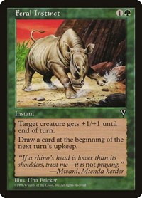 Feral Instinct, Visions