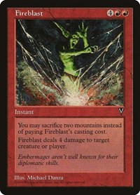 Fireblast, Visions