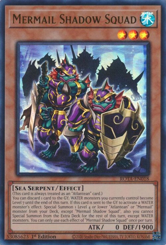 Mermail Shadow Squad, 1st-edition, front