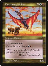 Firestorm Hellkite, Visions