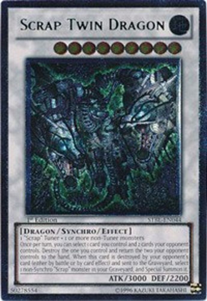 Scrap Twin Dragon (UTR), 1st-edition, front