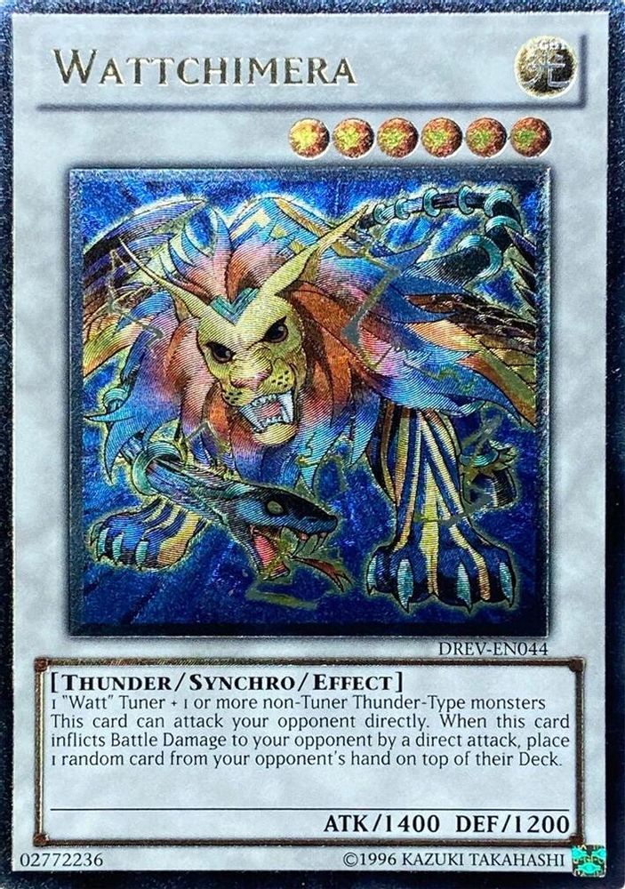 Wattchimera (UTR), 1st-edition, front