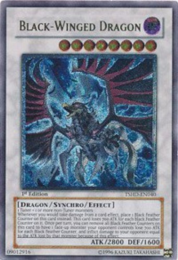 Black-Winged Dragon (UTR), 1st-edition, front
