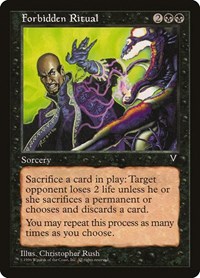 Forbidden Ritual, Visions