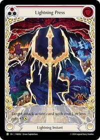 Lightning Press (Red) (Extended Art) - FAB262