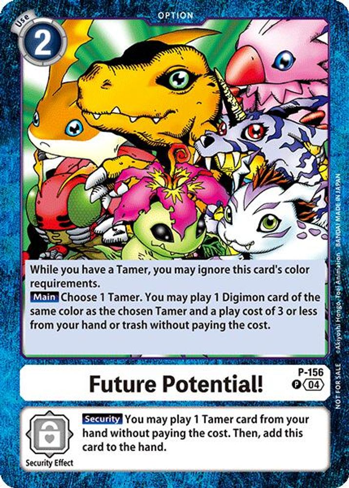 Future Potential! (Store Tournament 2024 Oct. - Dec. Participation Pack), Standard, front