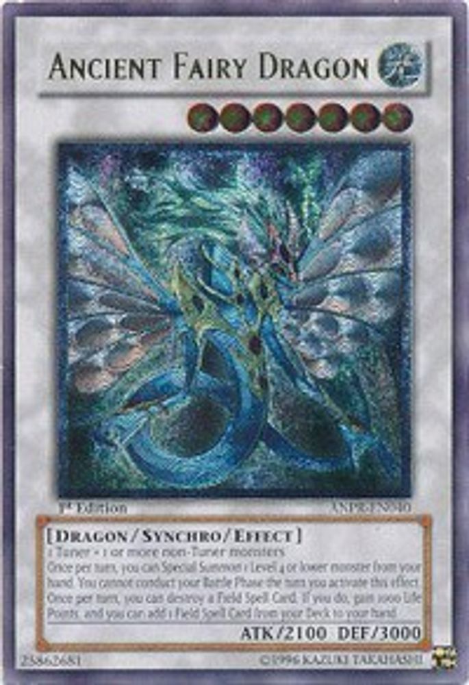 Ancient Fairy Dragon (UTR), 1st-edition, front