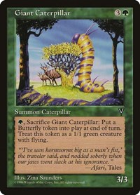 Giant Caterpillar, Visions