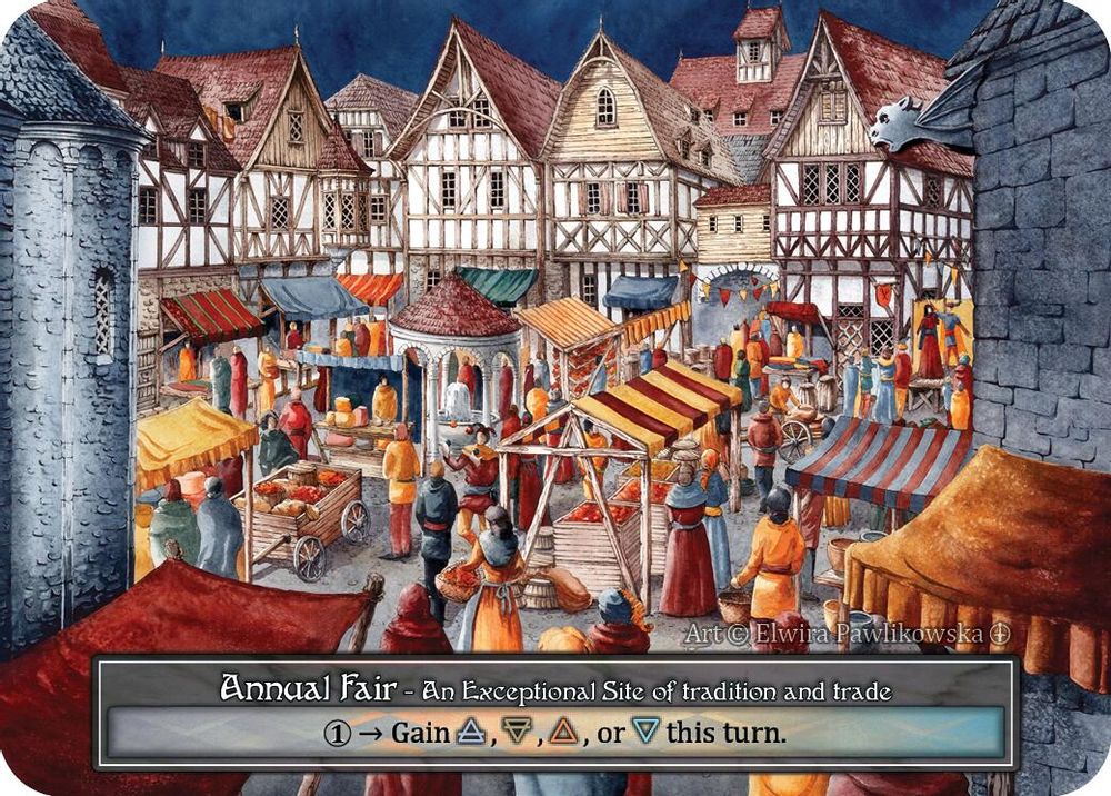 Annual Fair (Foil), Foil, front