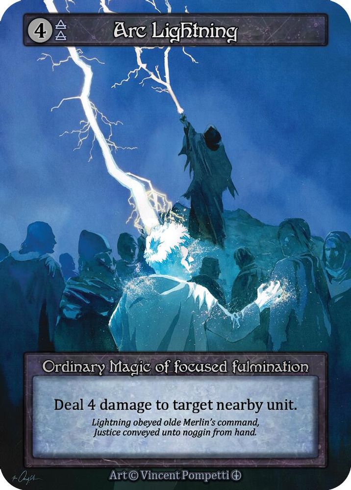 Arc Lightning, Standard, front
