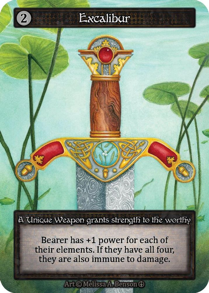 Excalibur, Standard, front