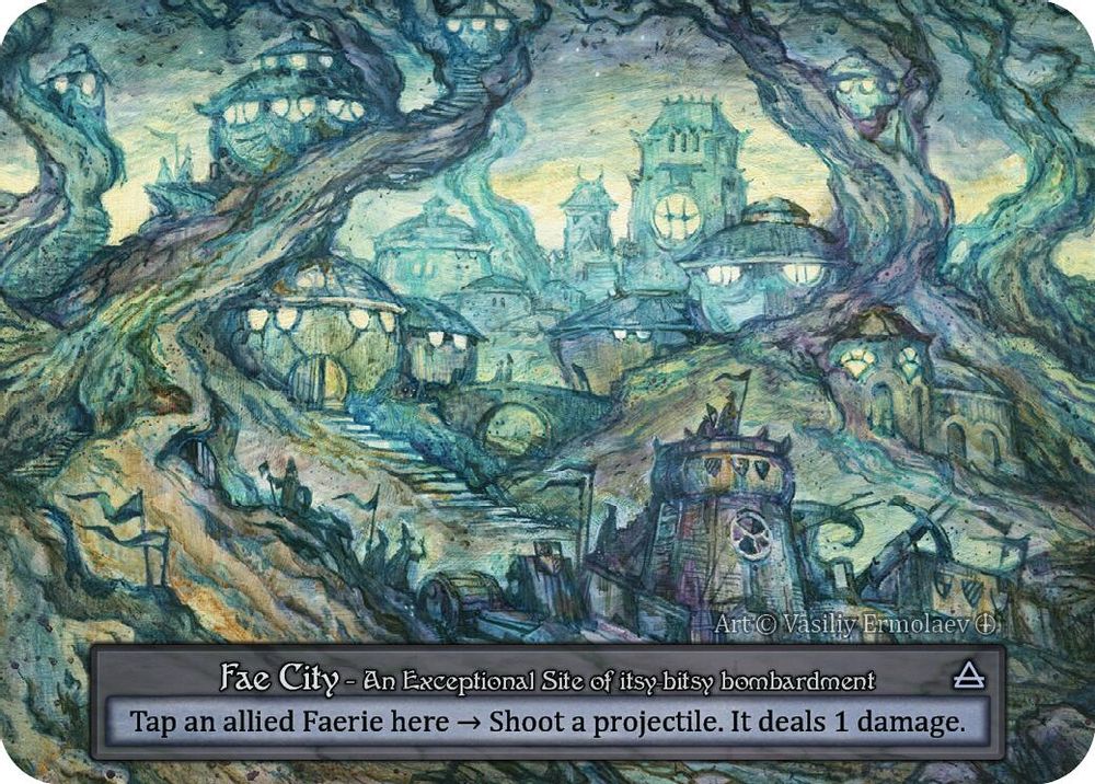 Fae City, Standard, front