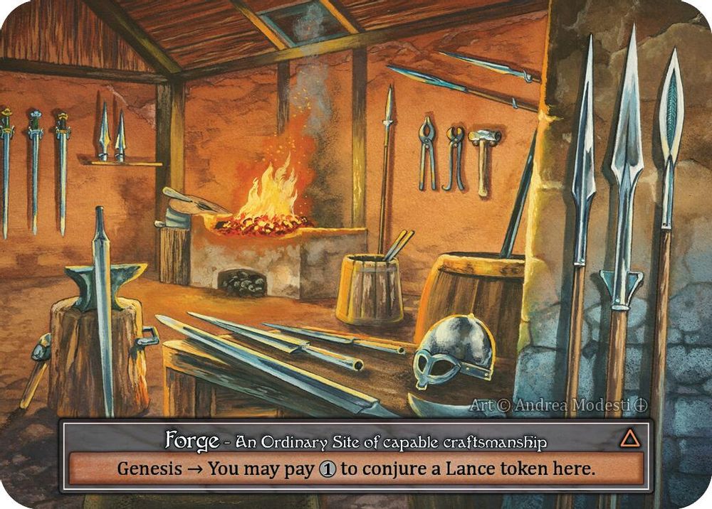 Forge (Foil), Foil, front