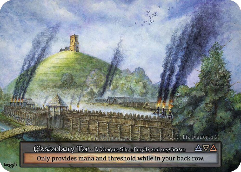 Glastonbury Tor, Standard, front