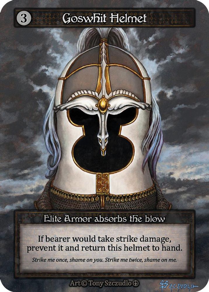 Goswhit Helmet, Standard, front
