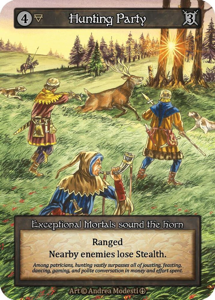 Hunting Party, Standard, front