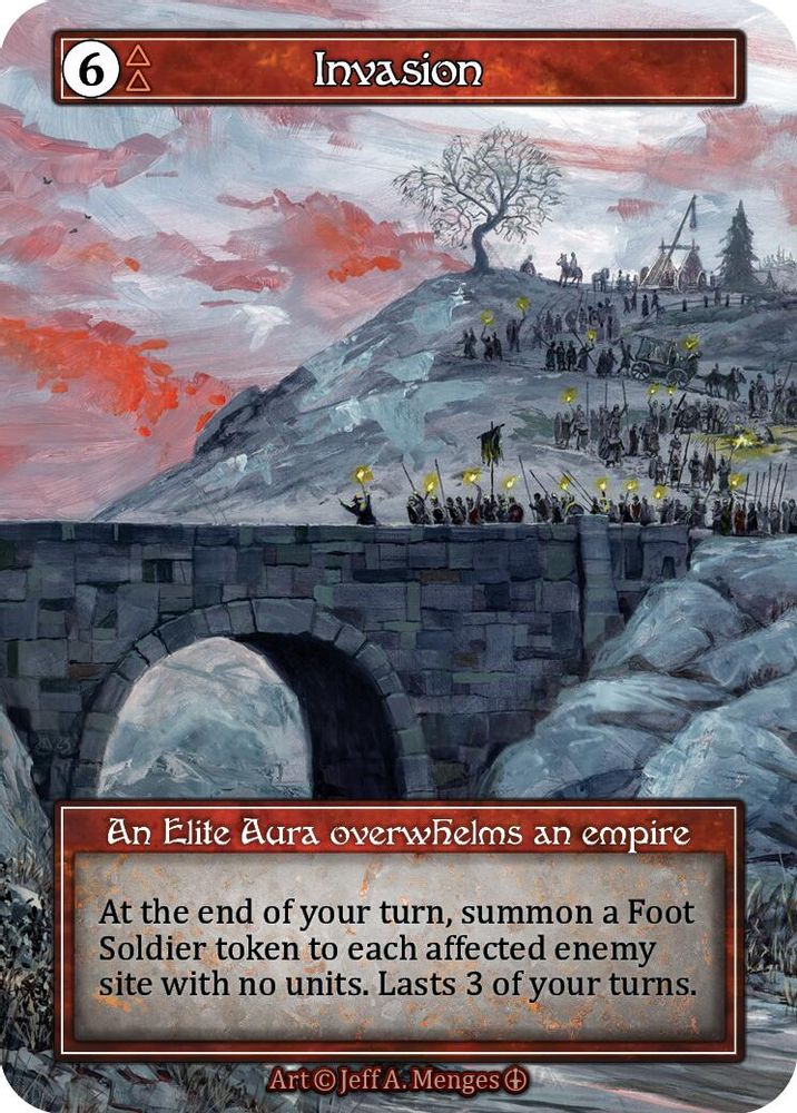 Invasion (Foil), Foil, front