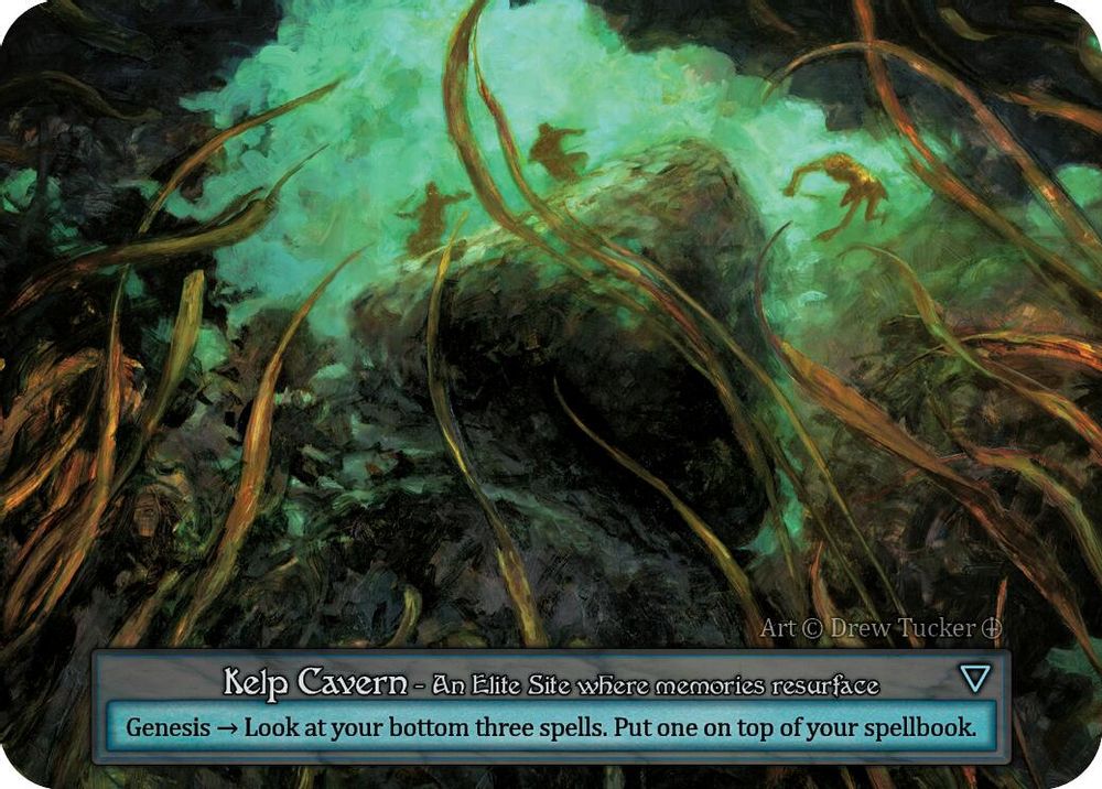 Kelp Cavern, Standard, front