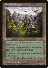 Griffin Canyon, Visions