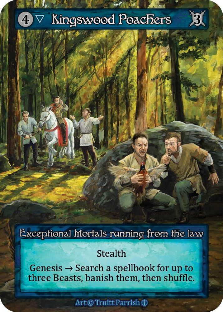 Kingswood Poachers, Standard, front