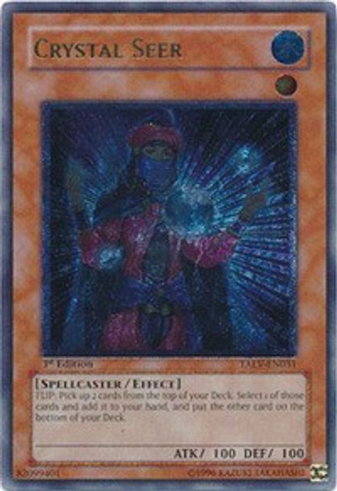 Crystal Seer (UTR), 1st-edition, front