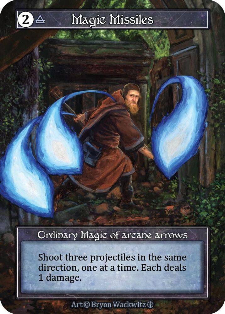 Magic Missiles (Foil), Foil, front