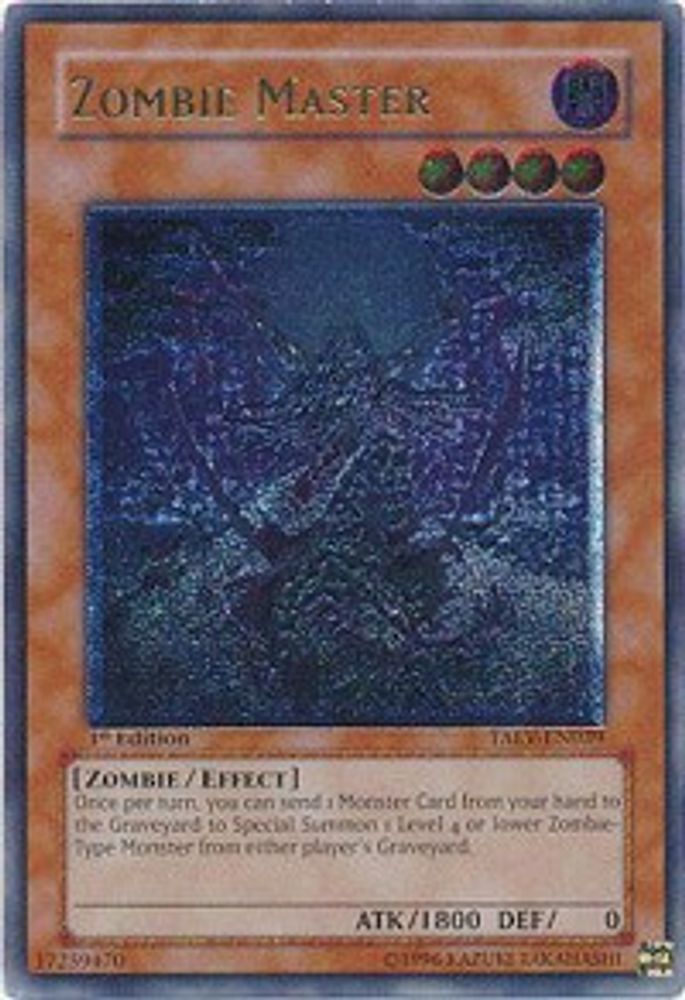 Zombie Master (UTR), 1st-edition, front