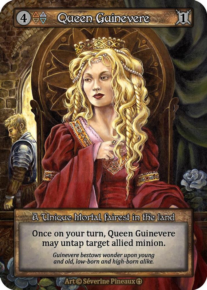 Queen Guinevere, Standard, front