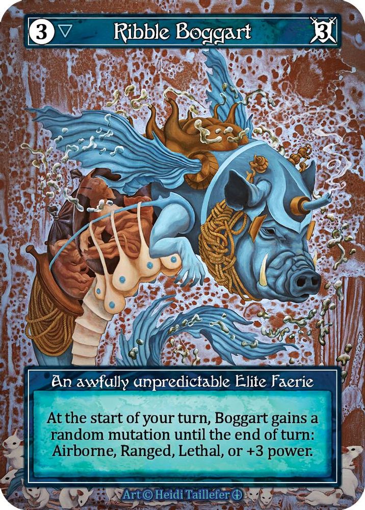 Ribble Boggart (Foil), Foil, front