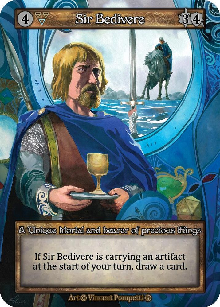 Sir Bedivere, Standard, front