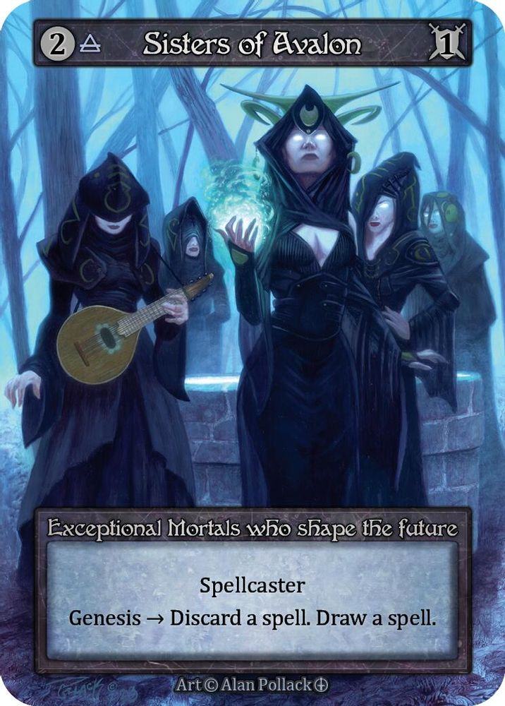 Sisters of Avalon, Standard, front
