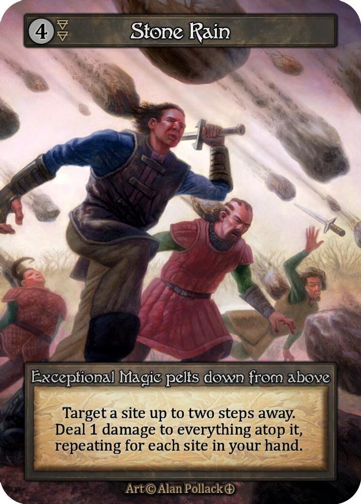 Stone Rain, Standard, front