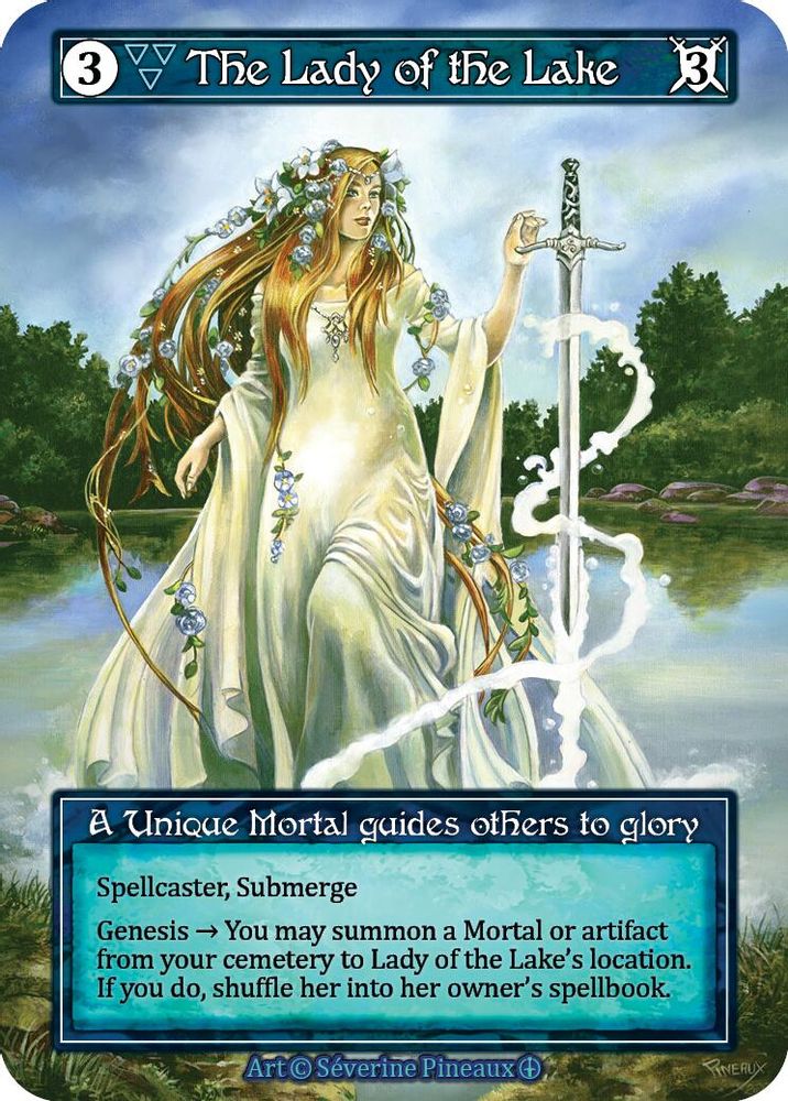 The Lady of the Lake (Foil), Foil, front