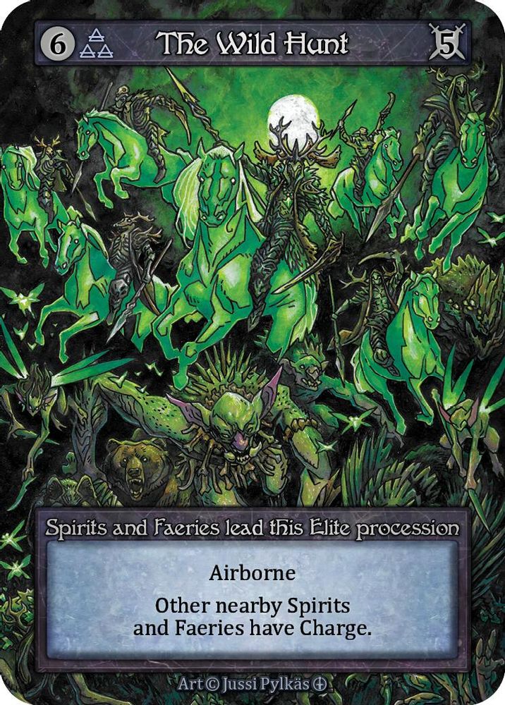The Wild Hunt, Standard, front