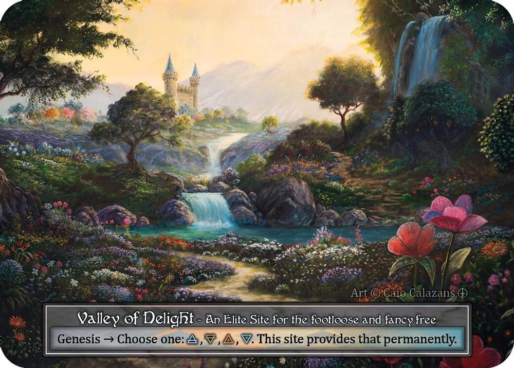 Valley of Delight (Foil), Foil, front