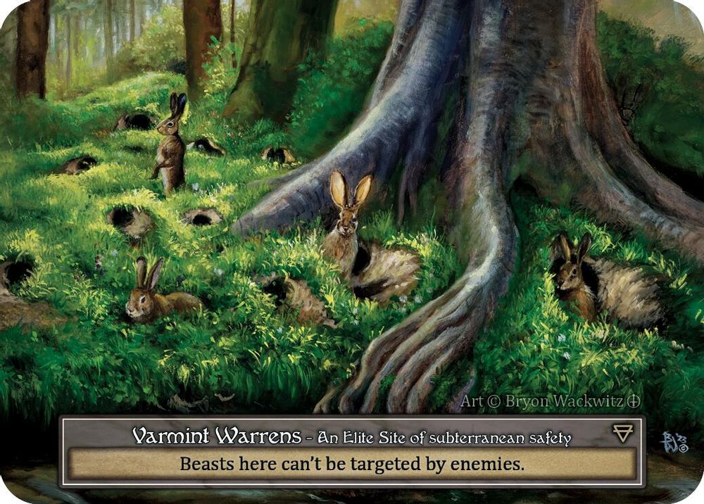 Varmint Warrens (Foil), Foil, front