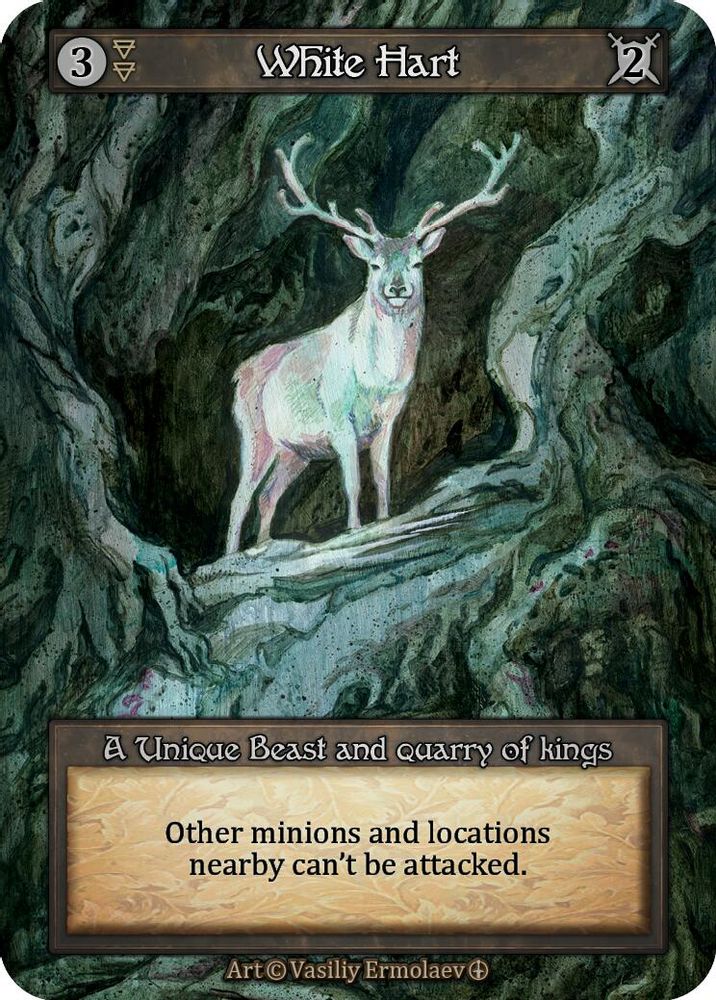White Hart, Standard, front