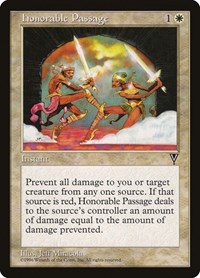 Honorable Passage, Visions