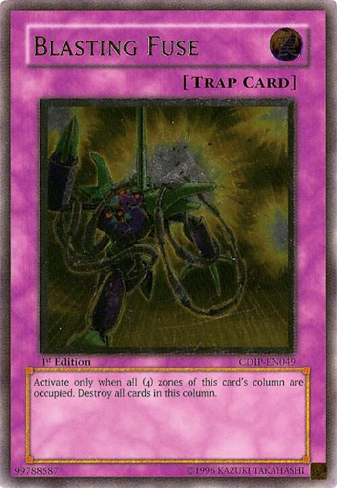 Blasting Fuse (UTR), 1st-edition, front
